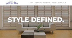 Desktop Screenshot of abetterblind.com